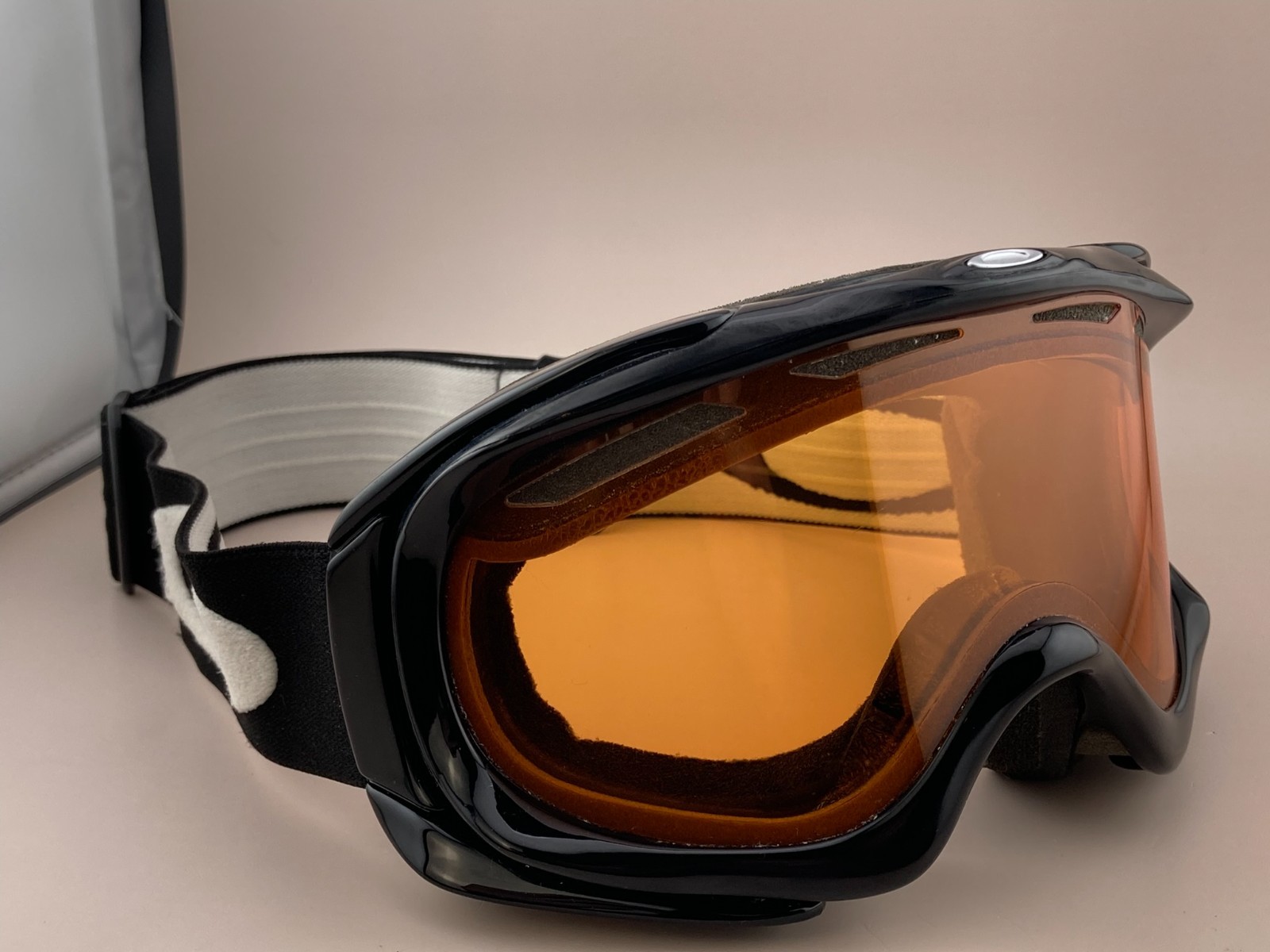 Oakley Ambush Snow Goggles Black Frame Orange Lens