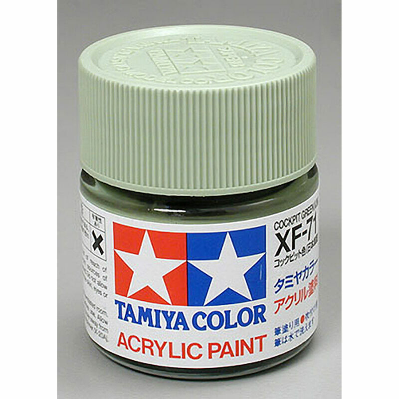 Acrylic Mini XF71 Cockpit Green Tamiya 10ml TAM81771