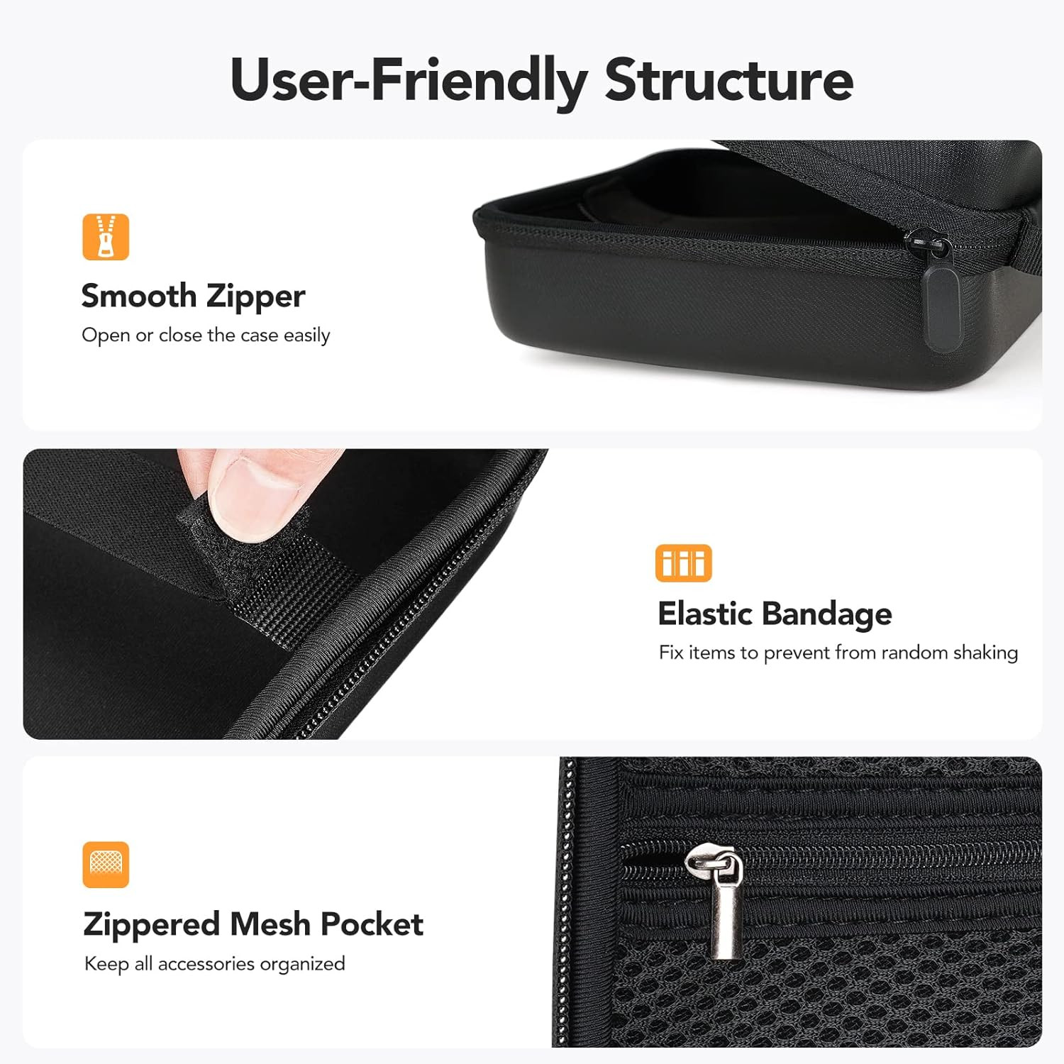 DEPSTECH Original Endoscope Case, Wireless Borescope Carrying Bag Wifi & USB Sco
