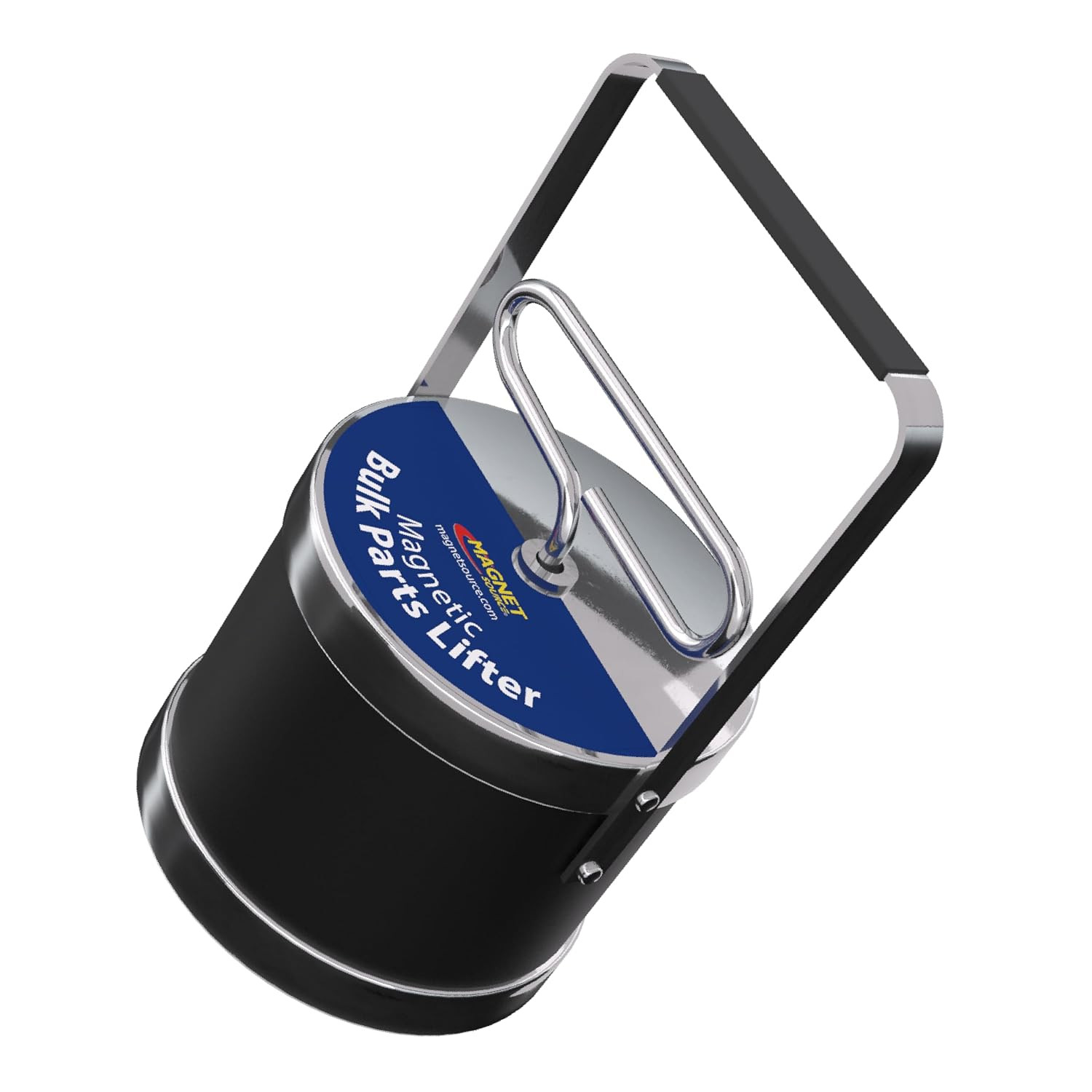 Master Magnetics Light-Duty Magnetic Bulk Parts Lifter with Release, 3.50"" Diam