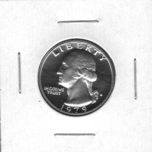 1979-S PROOF TYPE 1 WASHINGTON QUQATER