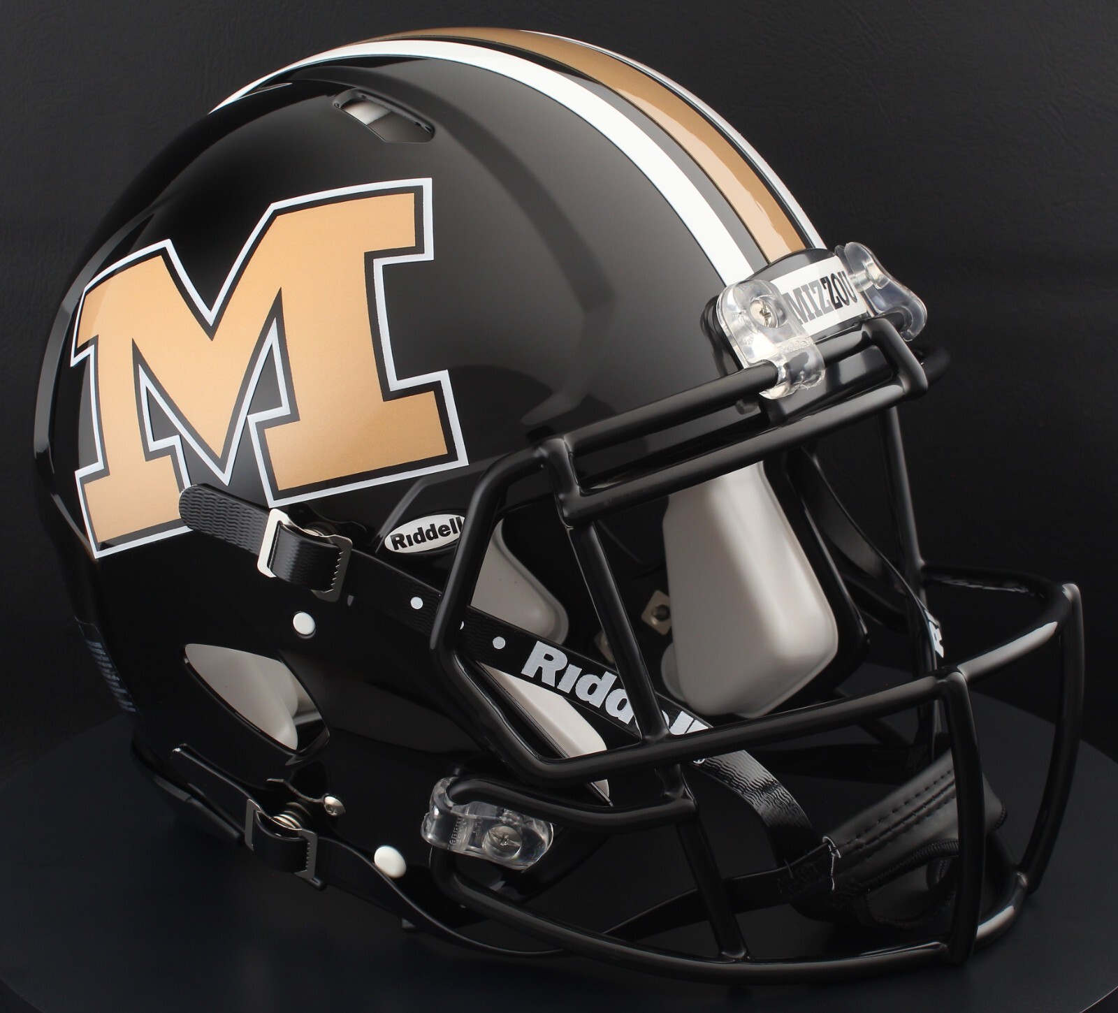 MISSOURI TIGERS NCAA Riddell Speed Full Size REPLICA Football Helmet