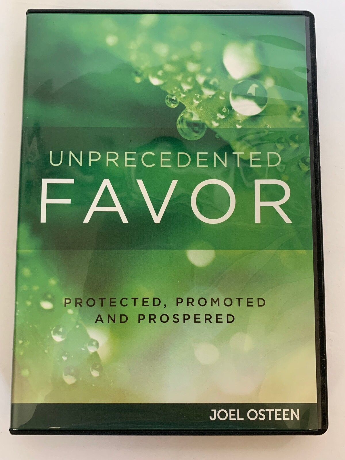 JOEL OSTEEN "Unprecedented Favor" 1 DVD + 1 CD