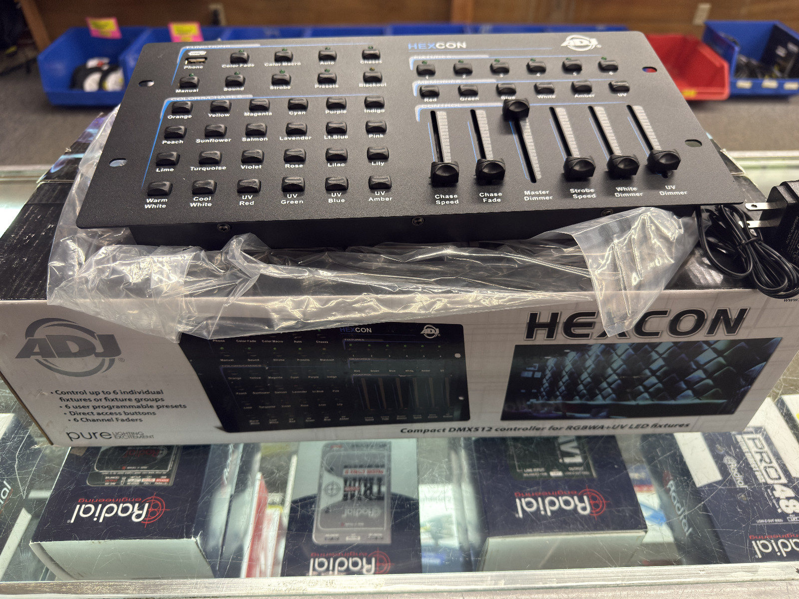 ADJ Hexcon DMX Controller for RGBAL+UV Fixtures