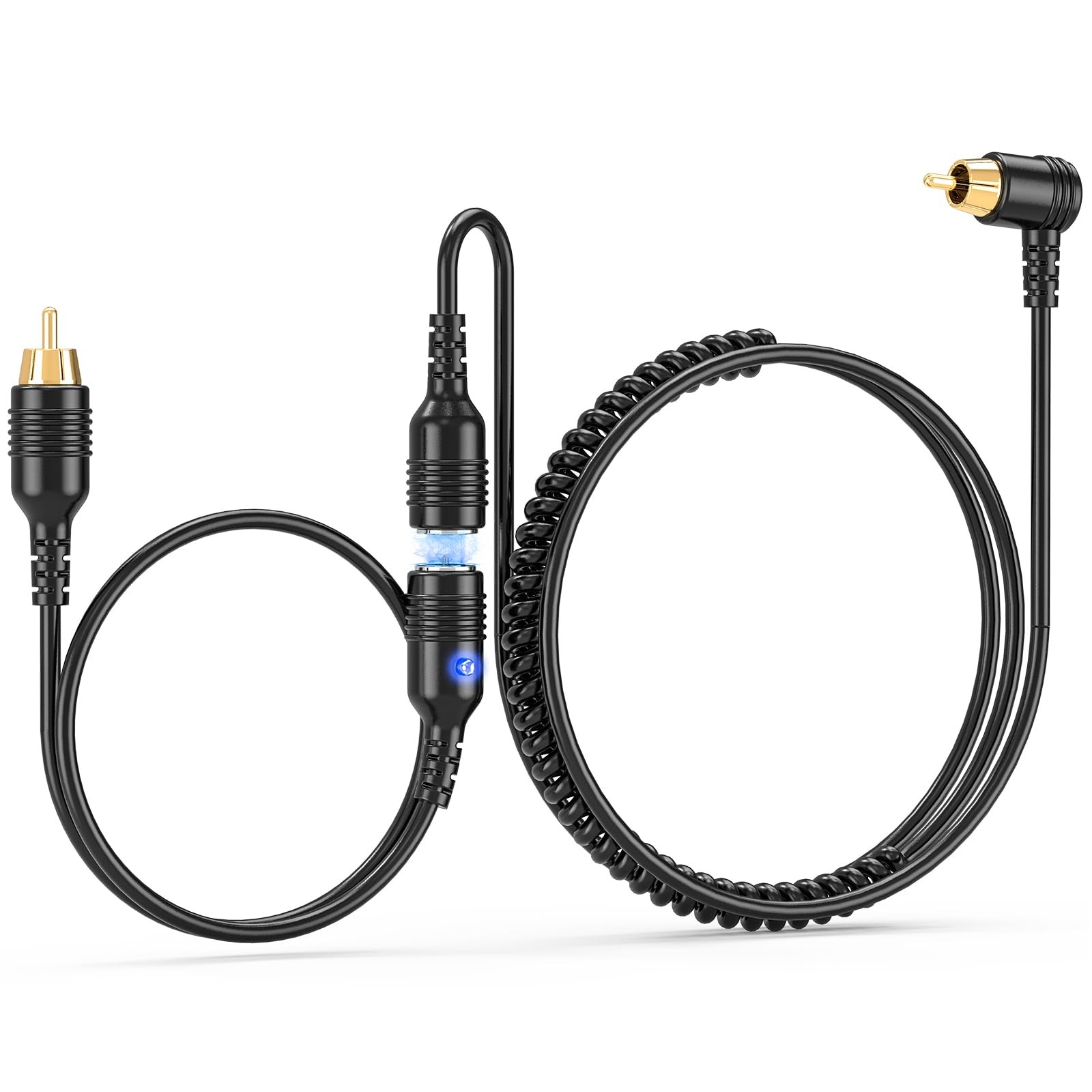 Mellbree Magnetic Cord for Electric Shield Heated, Snowmobile 59.1", Black