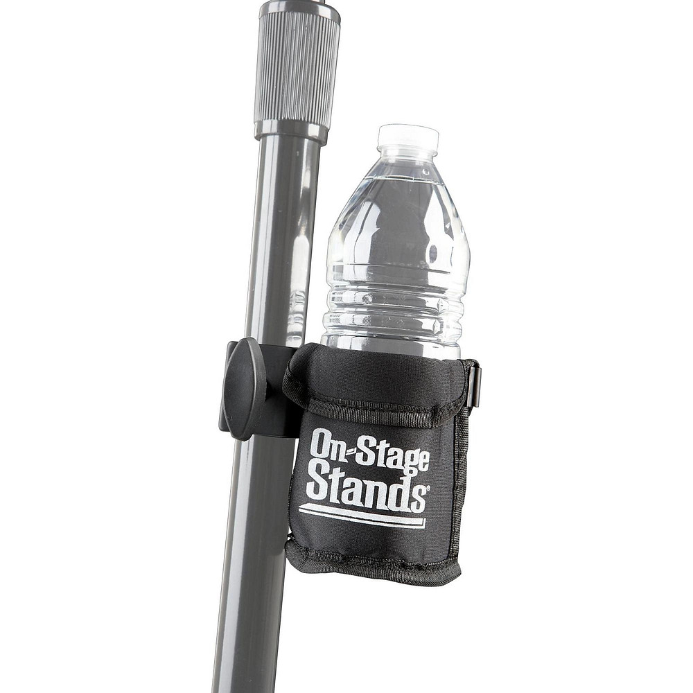 OnStage Stands Microphone Stand Cup Holder Black Universal Clamp