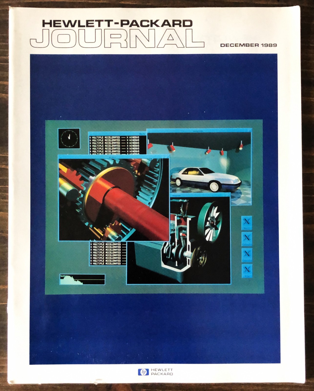 1989 HP Hewlett-Packard Journal Magazine - Vol. 40, No. 6, December