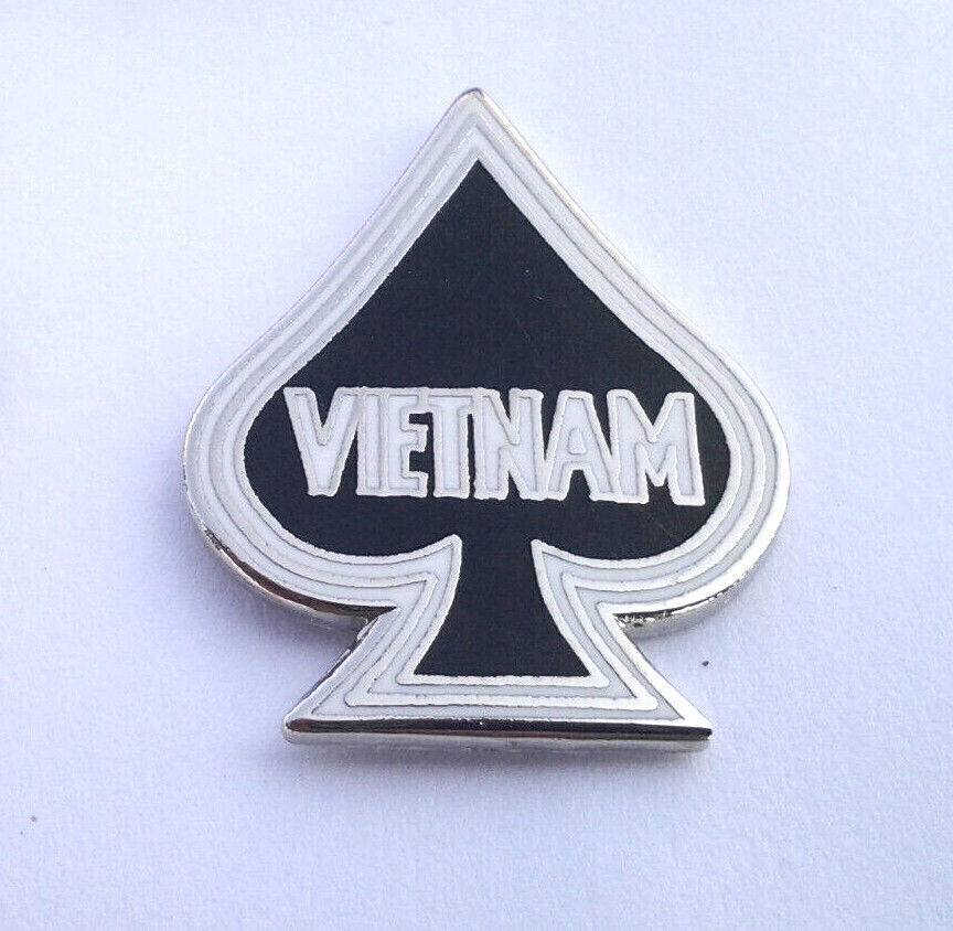 VIETNAM SPADE (1") Military Hat Pin P14785 EE