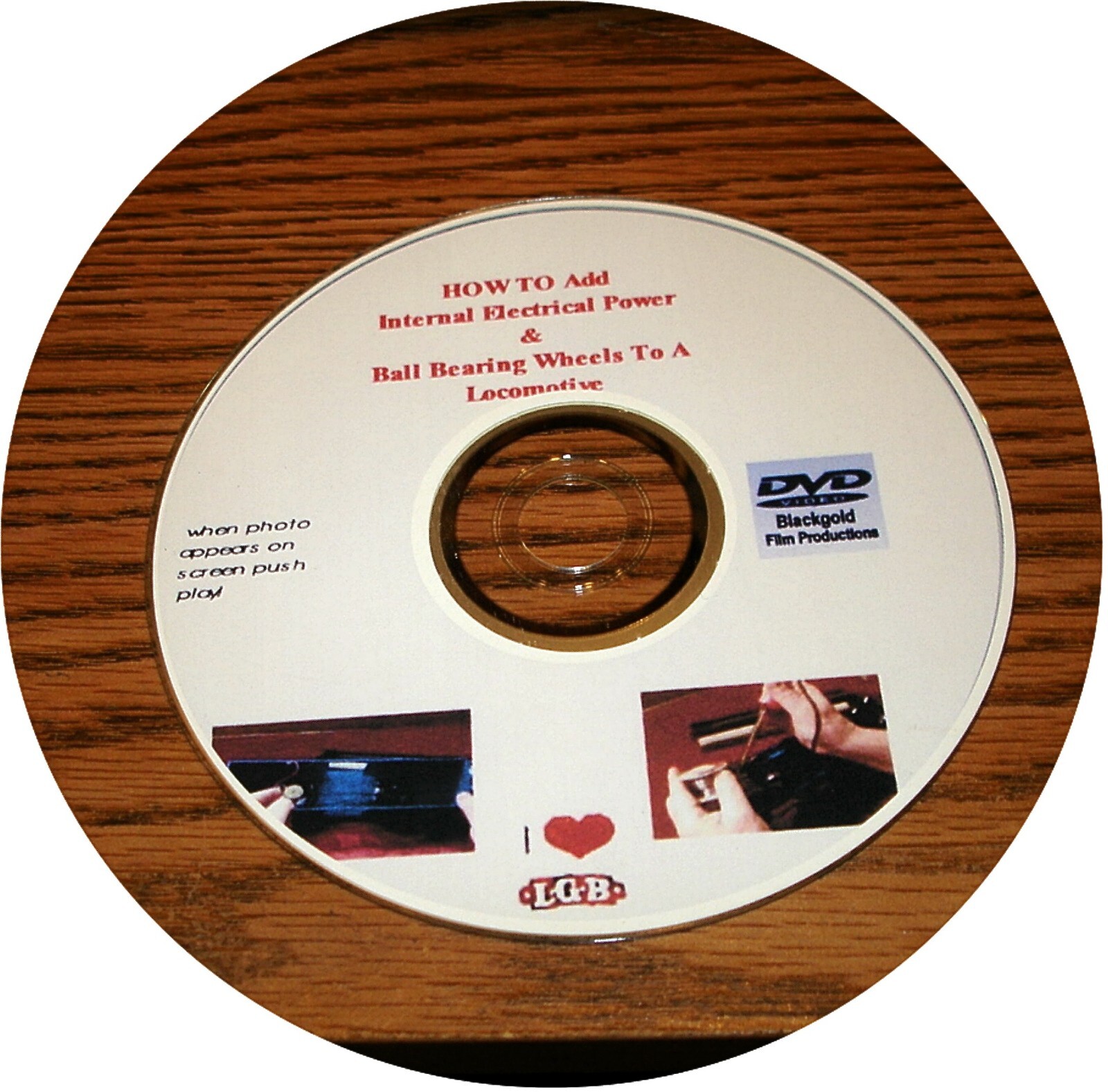 How To Add Internal Electrical Power & Ball Bearing Wheels To A Locomotive - DVD