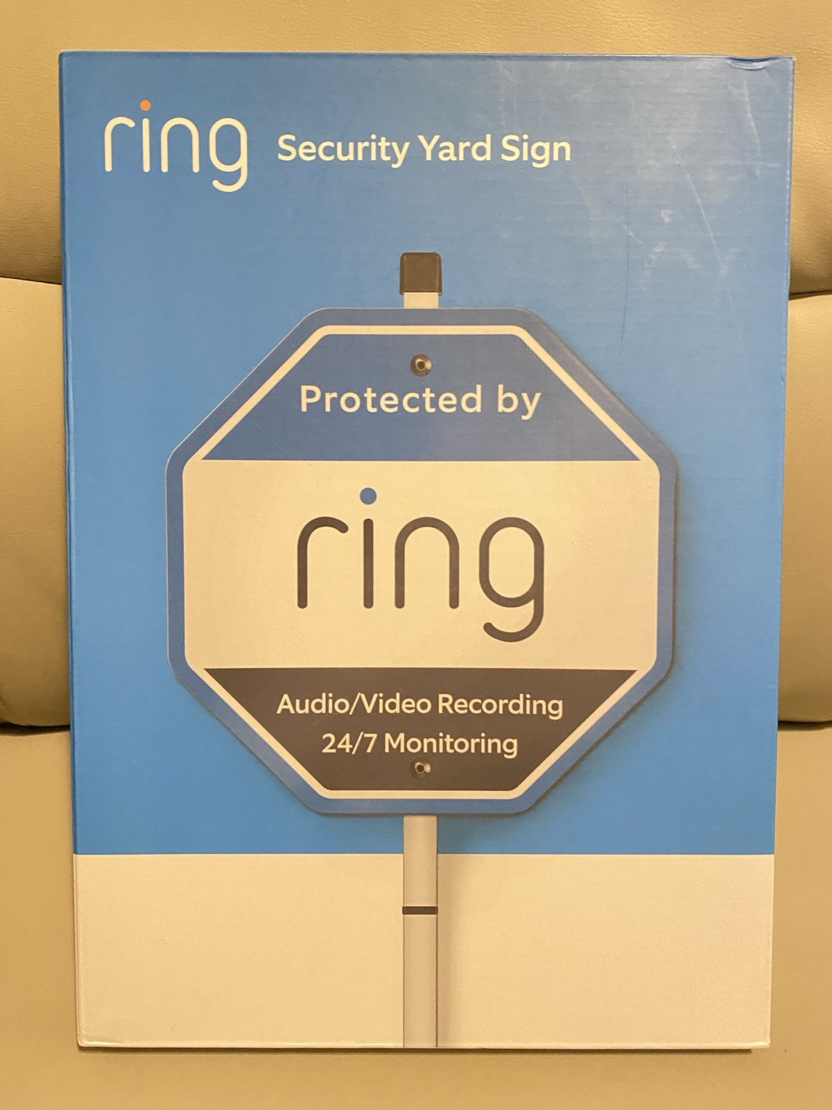 NEW Ring Security Yard Sign