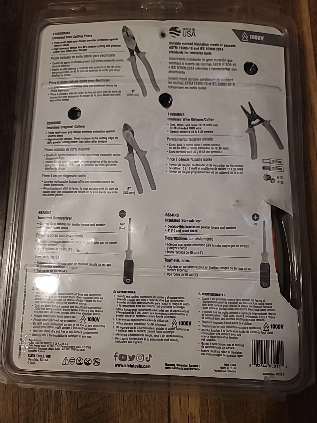 Klein Tools Original Elecrical Tool Combo Kit