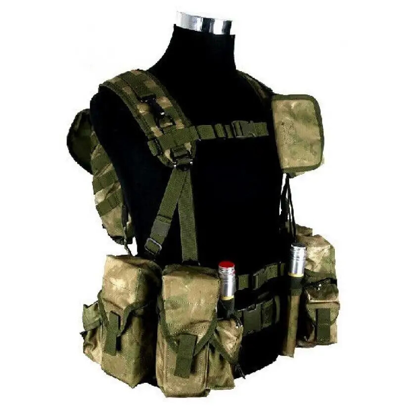 Russian Smersh Tactical Vest Rig Backpack Pouch Suit PKM/SVD/AKB/MOX Rainbow 6