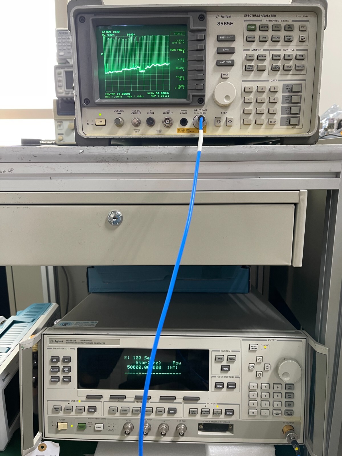 Agilent Keysight 8565E 9KHz - 50GHz Spectrum Analyzer_1513