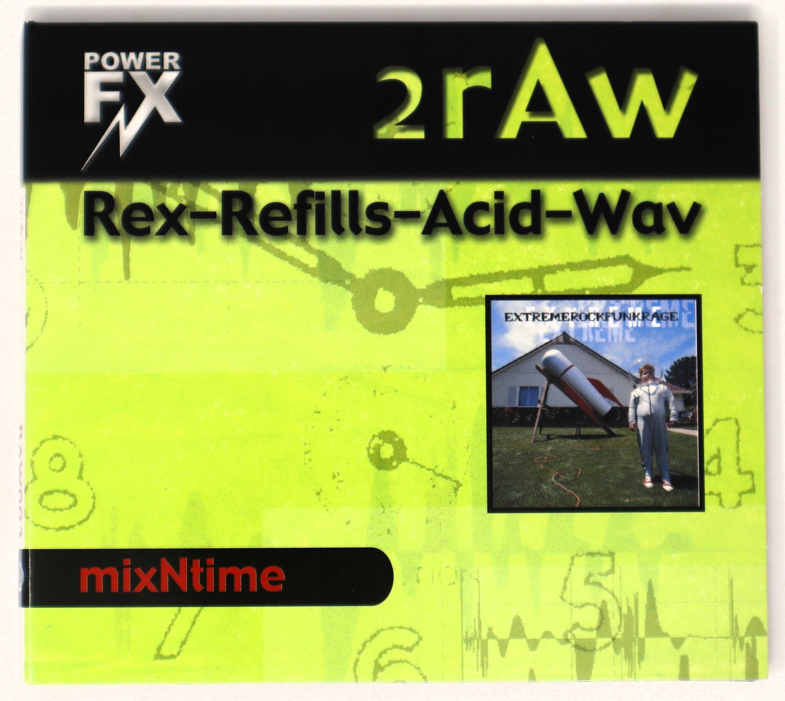 Power FX Extreme Funk Rock Rage Sample Library/Sound Library/Sampling CD 2000s