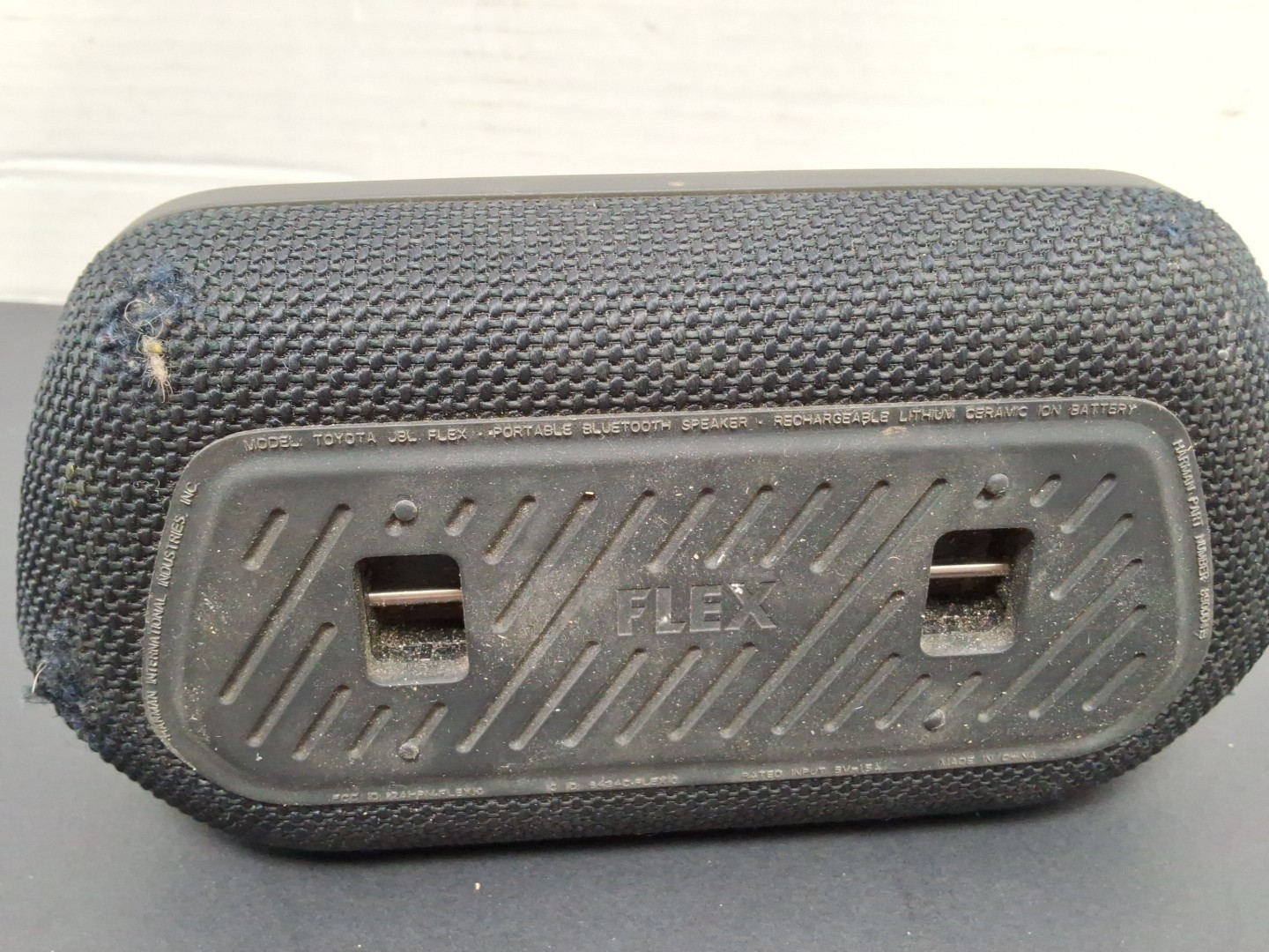 JBL TOYOTA FLEX BLACK BLUETOOTH PORTABLE SPEAKER