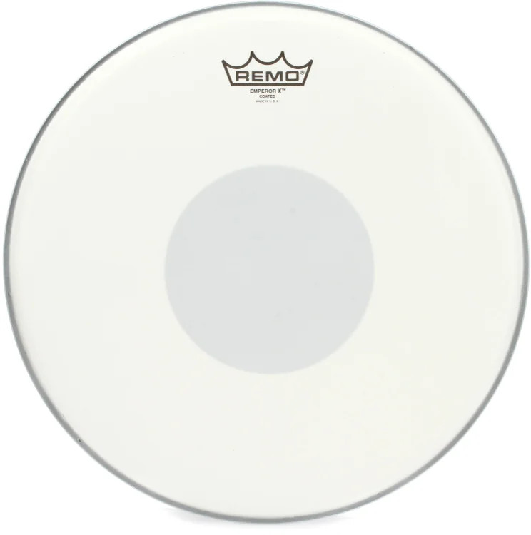 Remo Emperor X Coated Drumhead - 14" - with Black Dot