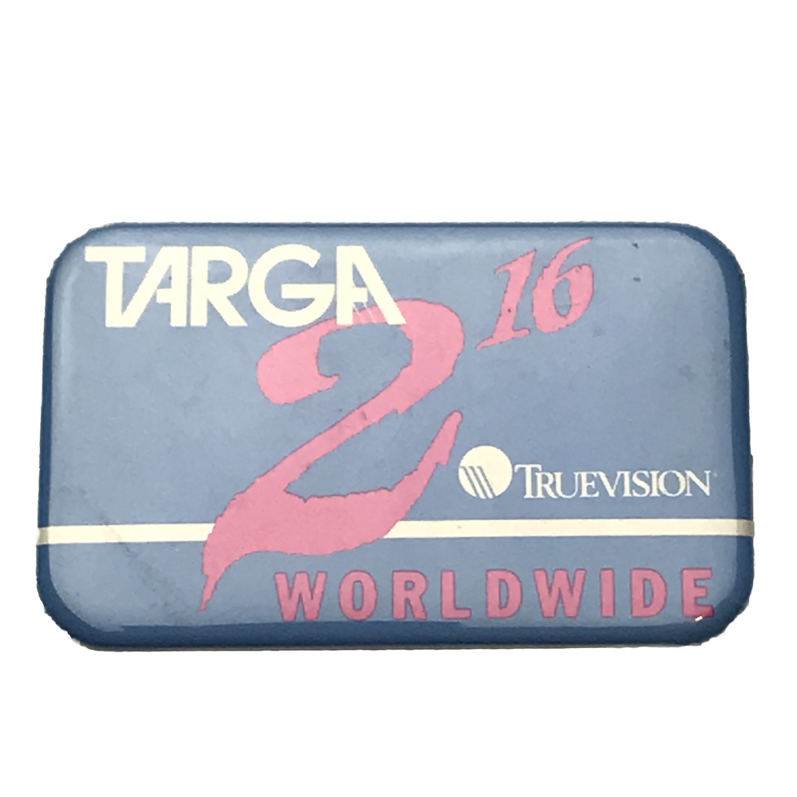 Truevision Targa 216 Pin Button Vintage Computer Graphics Collectible