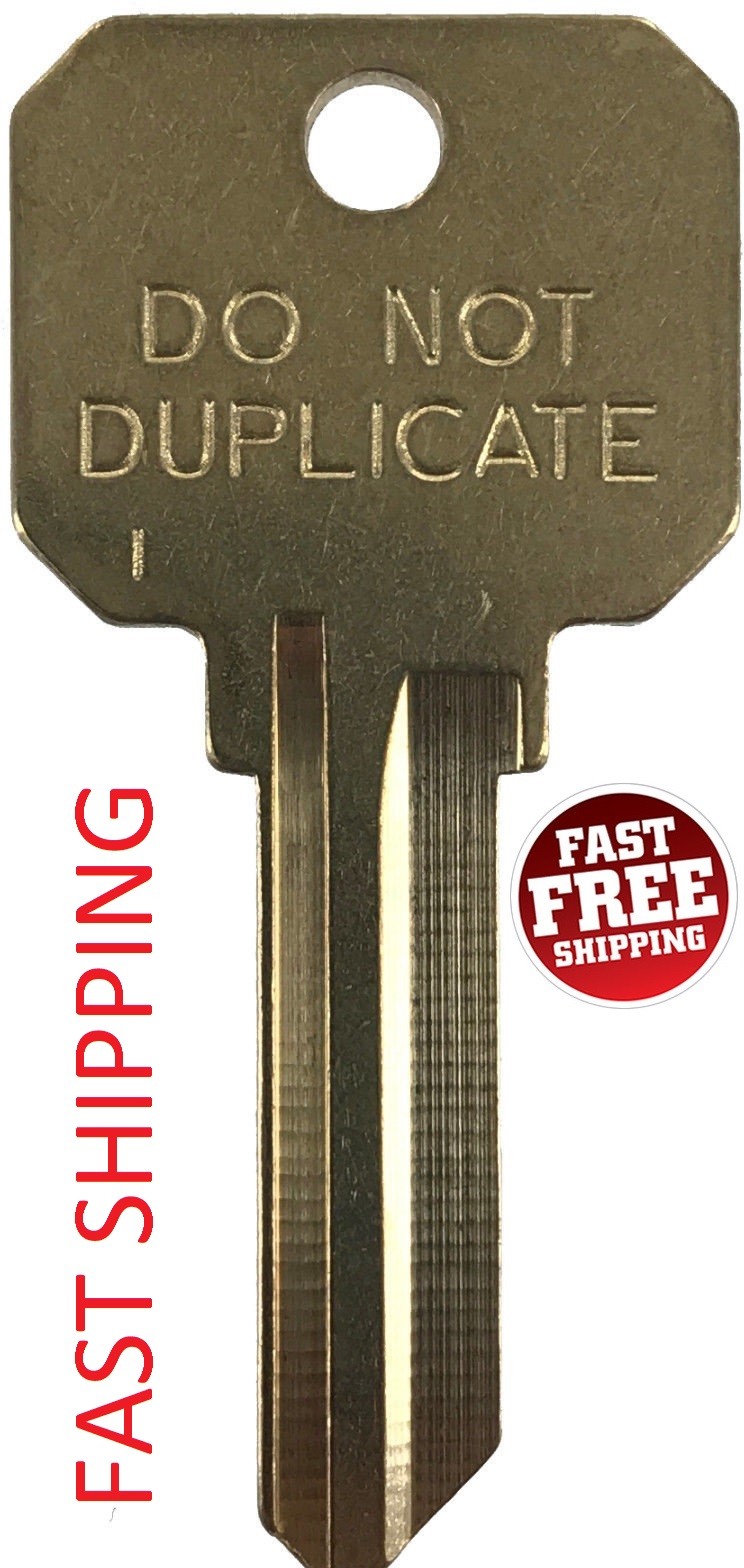 KWIKSET KW1 DND DO NOT DUPLICATE 5-PIN Key Blanks - 50 Keys
