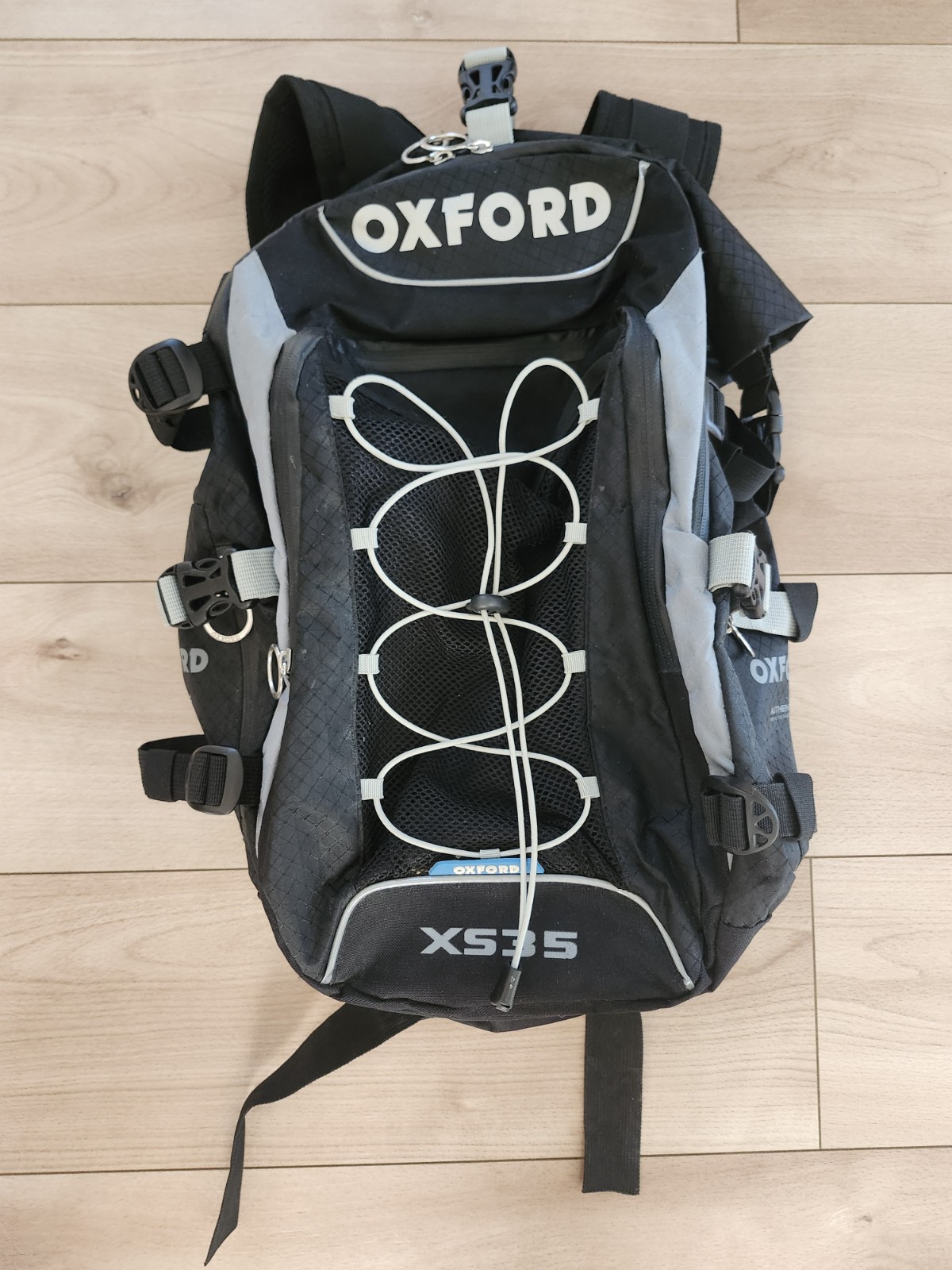 Oxford X535 Motorcycle Backpack Wet Bag Bike Black Unisex Motosport Travel
