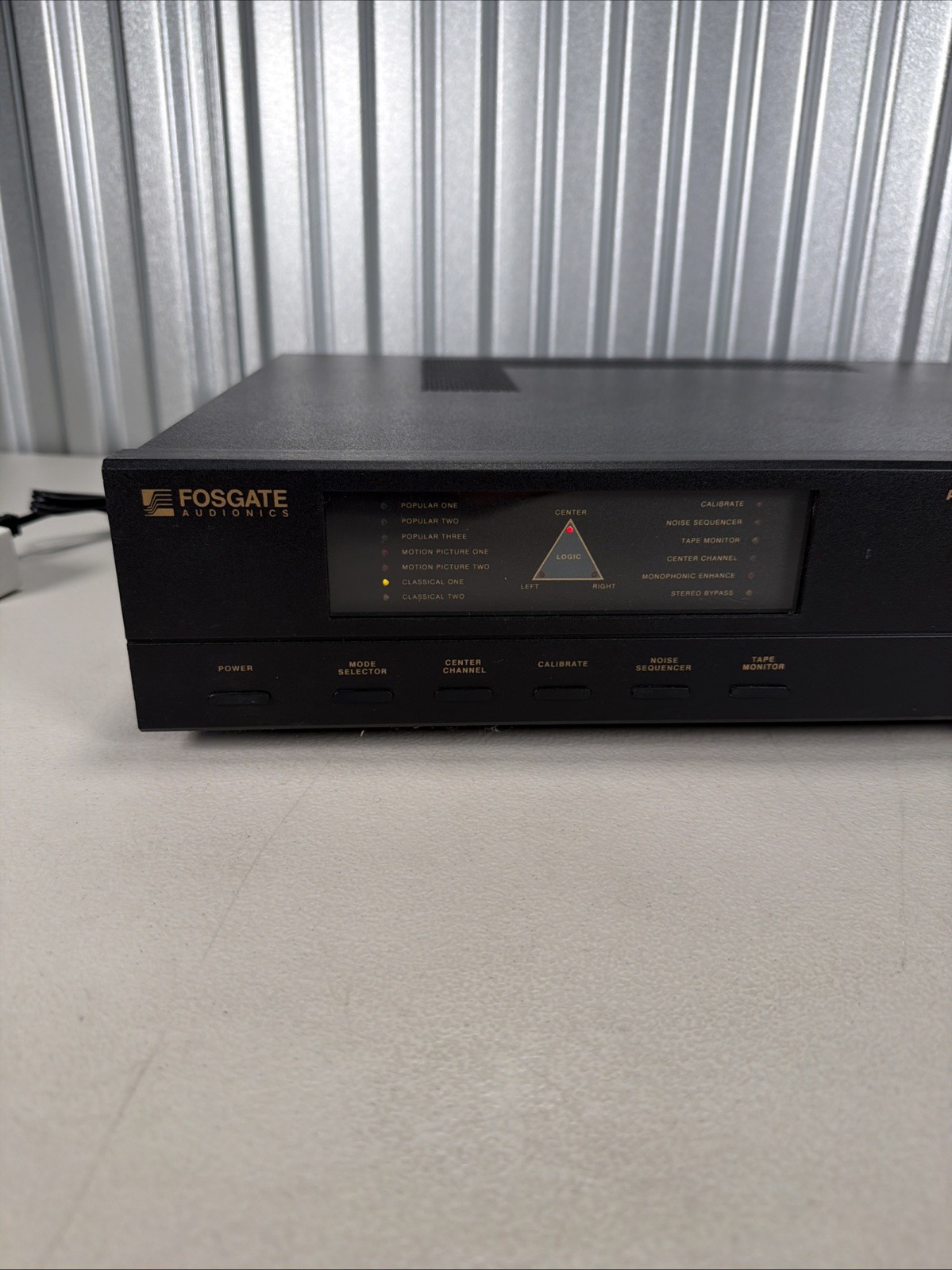 Fosgate Audionics Pro Plus Surround Processor DSL ONE - No Remote