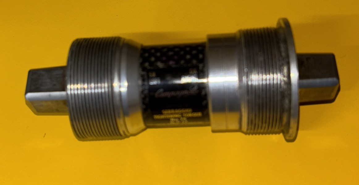 Campagnolo Record Bottom Bracket 102 mm. English Threading- Good Used Cond