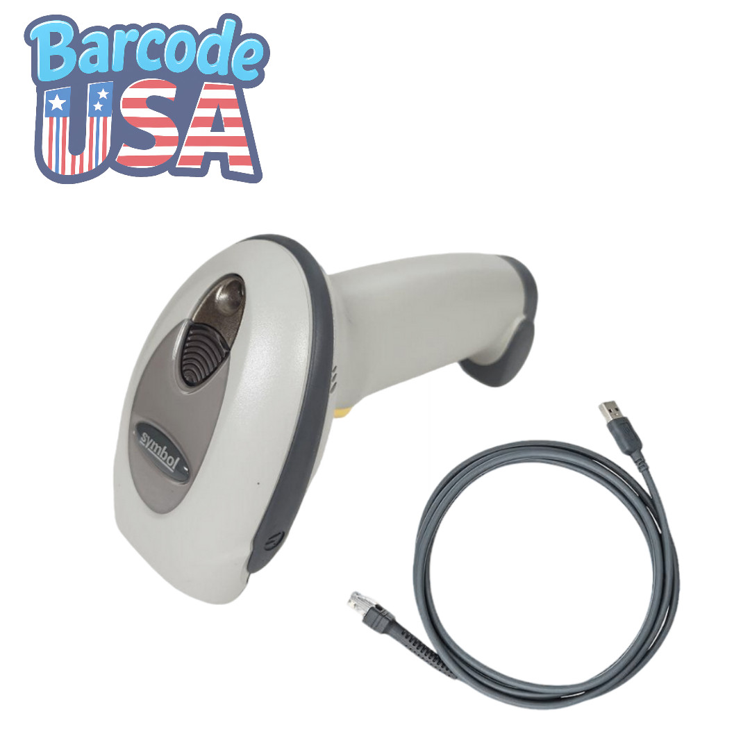 ✅Zebra/Symbol LS4208 Laser Barcode Scanner & USB Cable [HIGH PERFORMANCE]! 🔥⭐