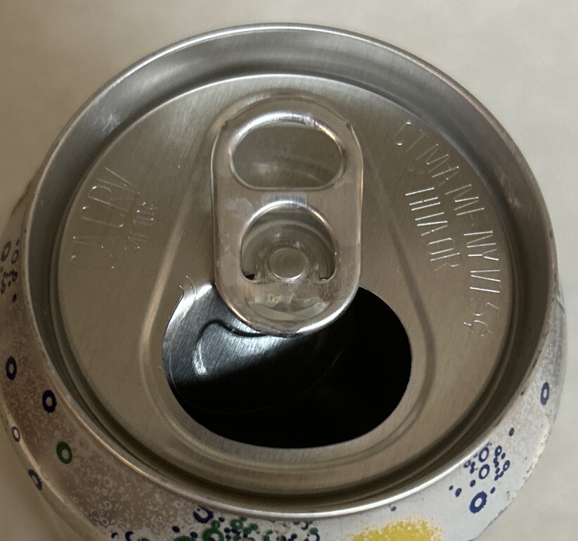 2005 DIET SPRITE ZERO 12oz. Empty Pull Tab Aluminum Soda Can