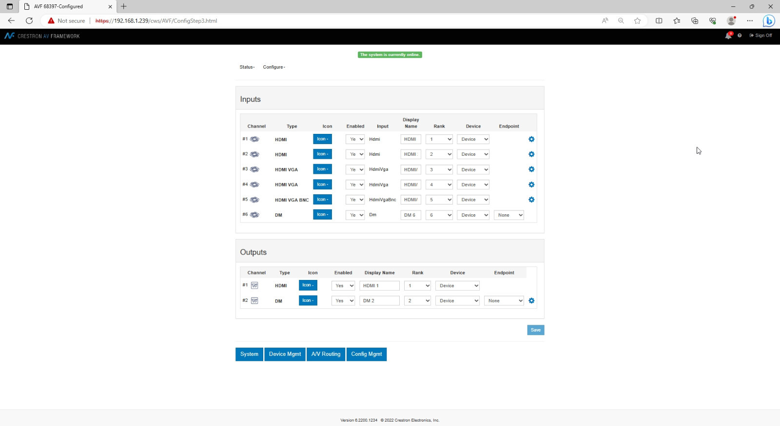 Crestron 3-Series DMPS3-200-C Digital Media Presentation System Tested & Updated