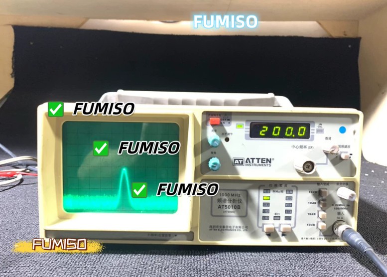 1PCS USED ATTEN AT5010B spectrum analyzer, in good working condition