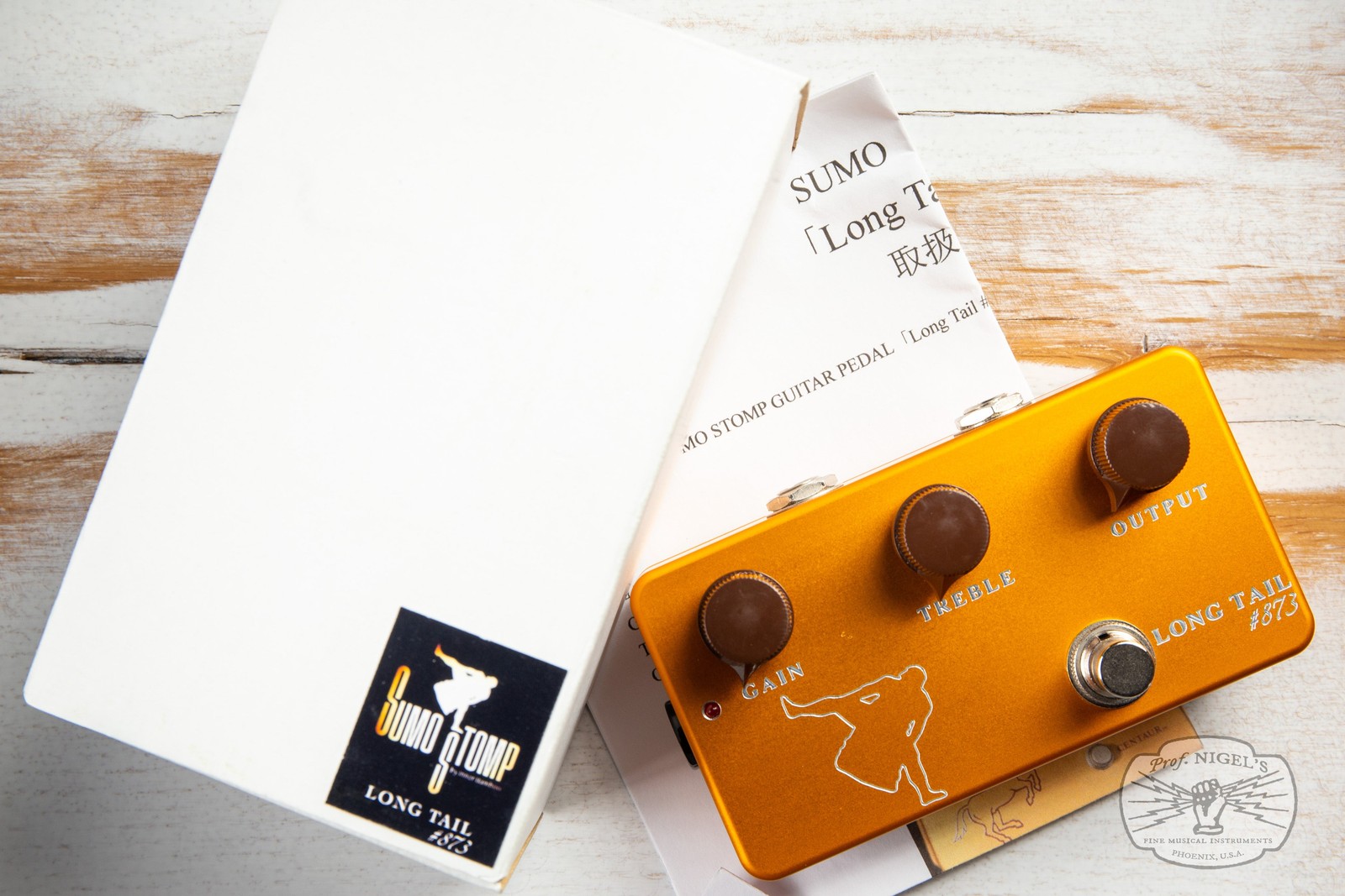 Sumo Stomp Long Tail #873 w/ Box & Paperwork MIJ Boost Overdrive