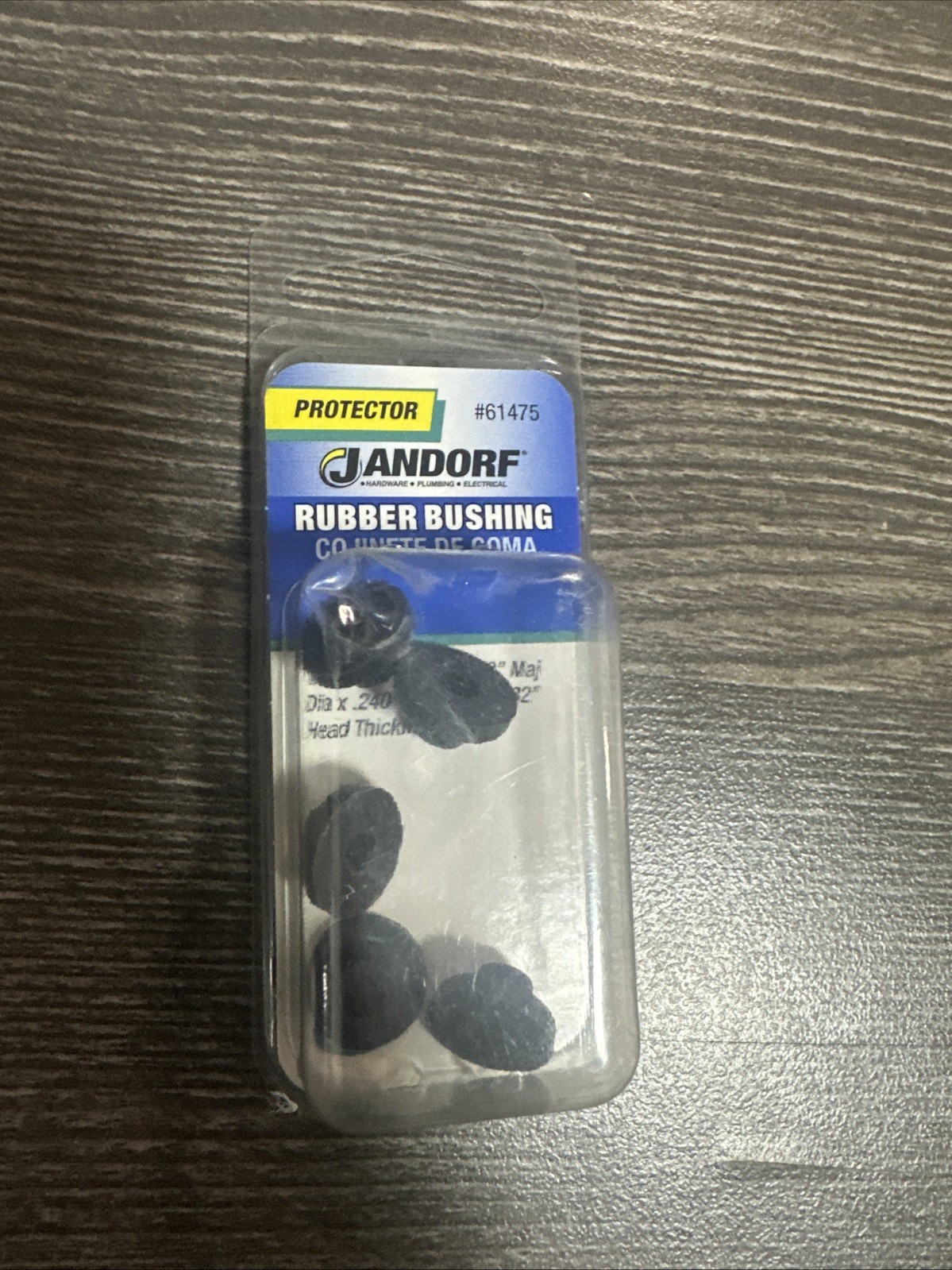 Jandorf Specialty Hardw Bushing Rubber 1/2 Majdi 61475