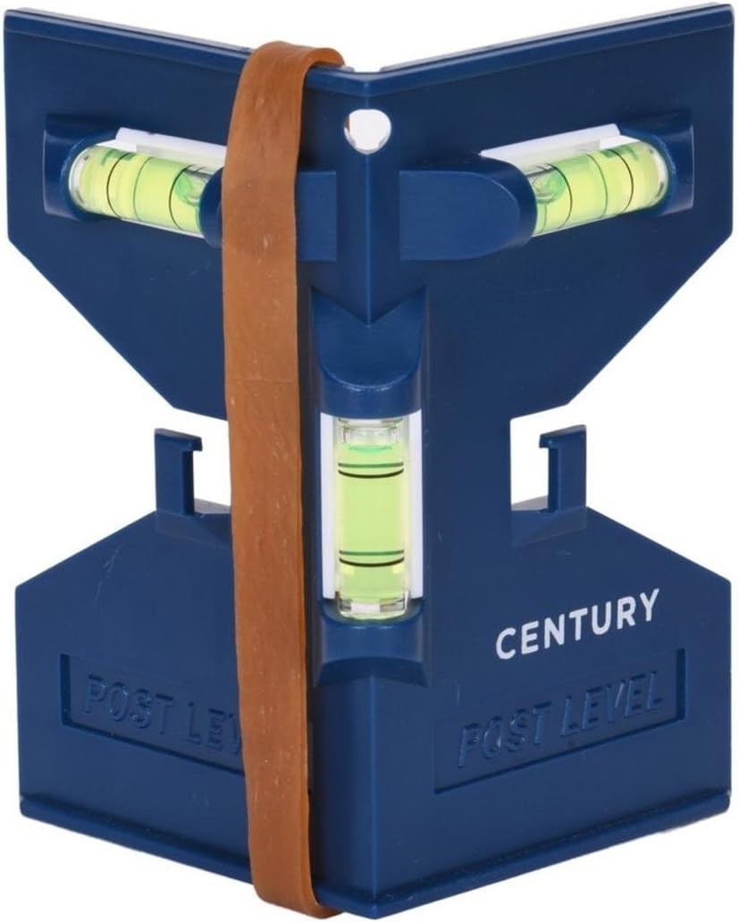 Level Tool Square Magnetic Post Level with Vials Durable Plastic 2 5 Inch
