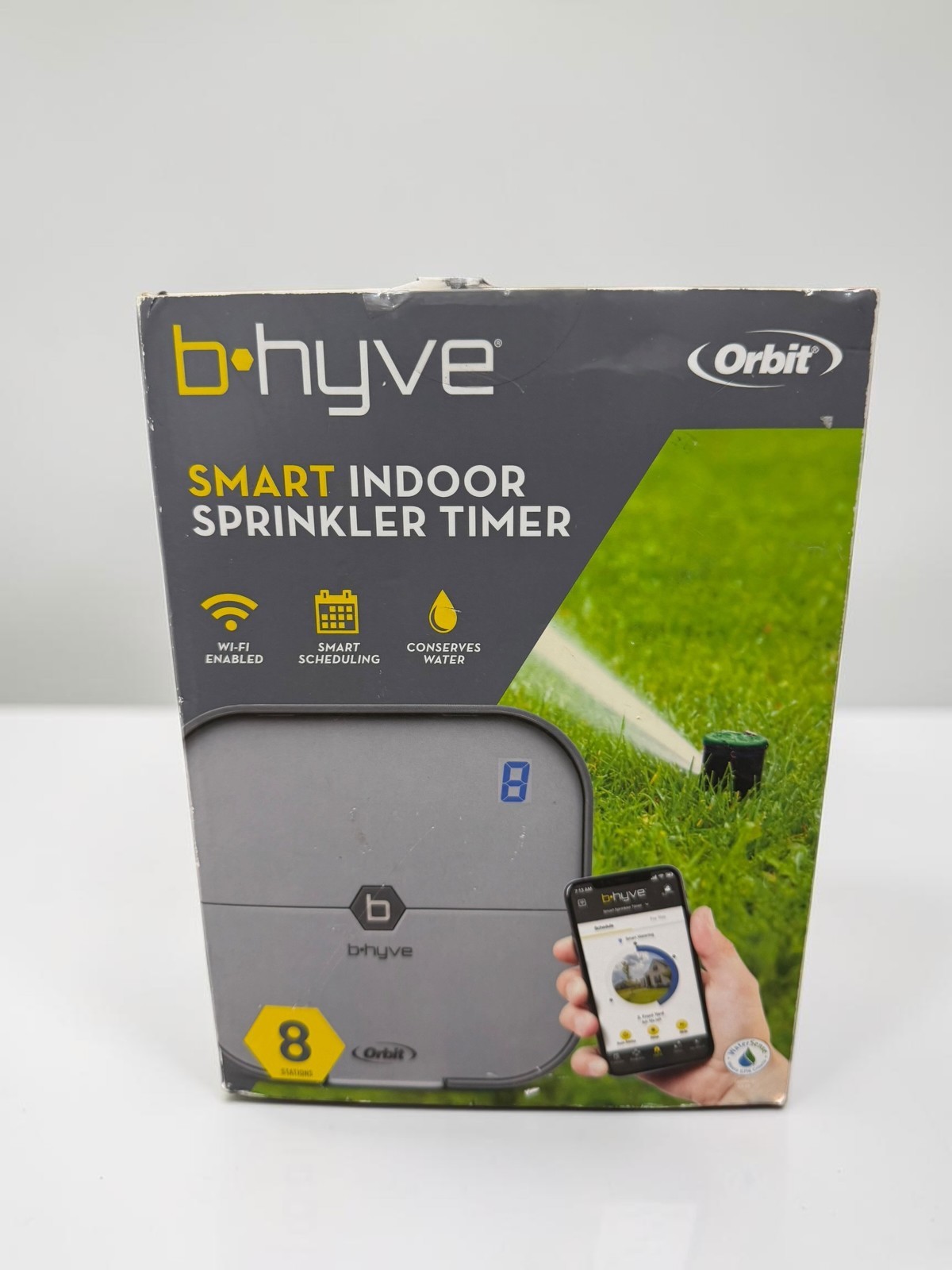 Orbit B-hyve 8 Station Smart Indoor Sprinkler Timer WiFi Open Box Never Used