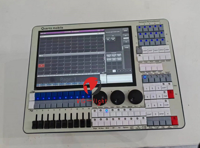 Mini Quartz DMX 512 Stage Lighting Controller Mobile Dimmer Console For DJ Disco