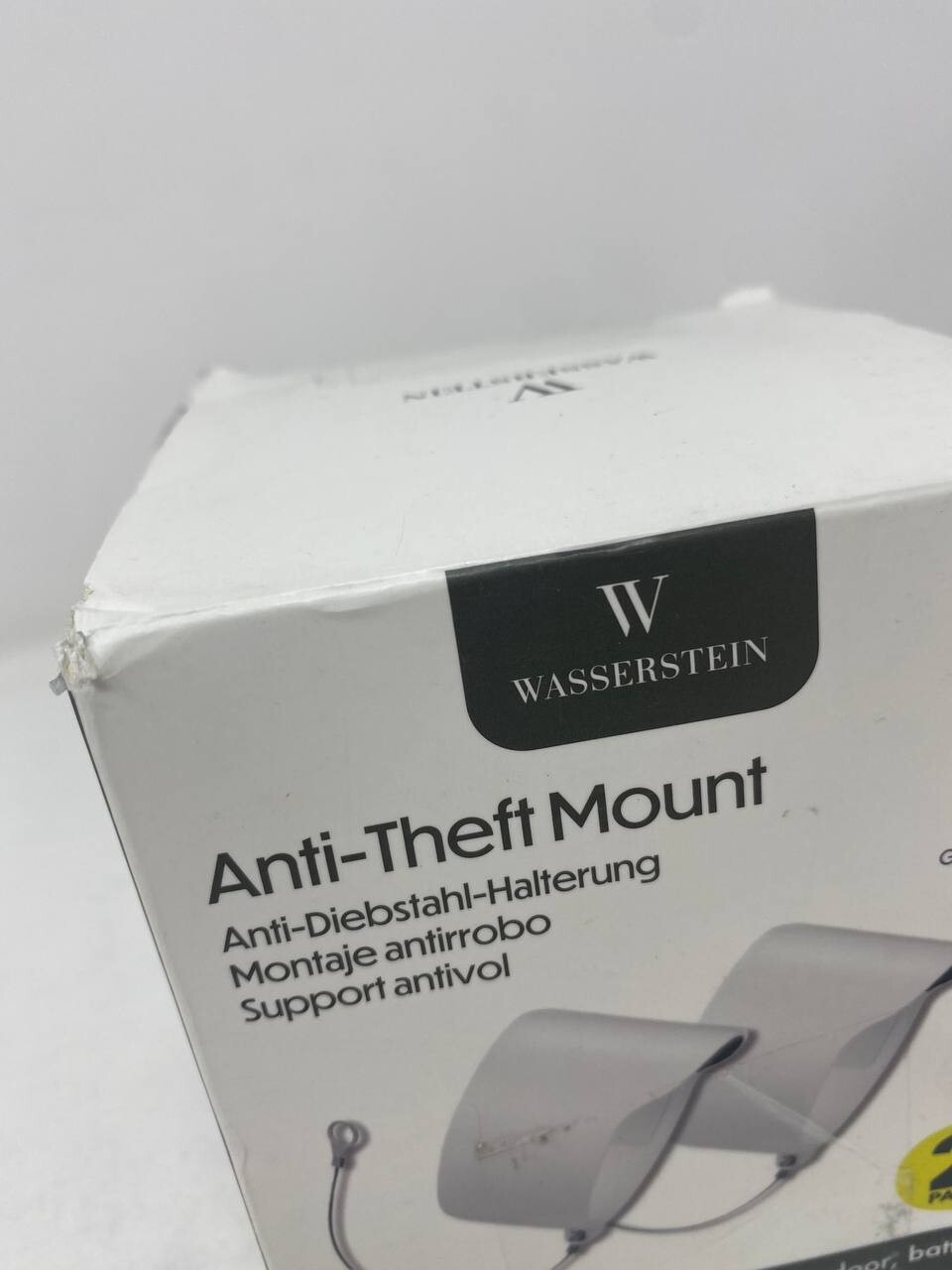 Wasserstein Anti-Theft Security Chain - Compatible with Arlo Pro, White, 2 Pack
