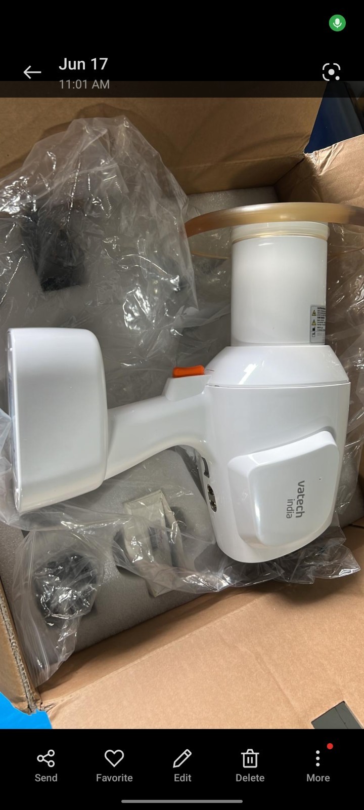 Vatech Ez Ray Air Plus machine with scattred sheild ||