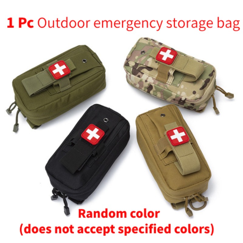 Medical Aid IFAK Lifesaving Pouch Bag Travel Pharmacy Outdoor Camping Portable