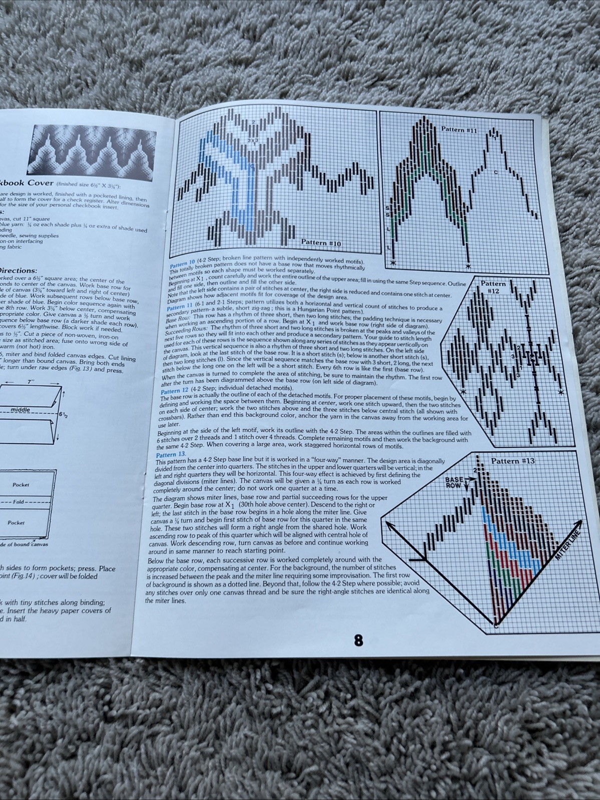 Bargello Basics Leisure Art 5 projects 13 patterns Florentine Work Ann Meyer D26