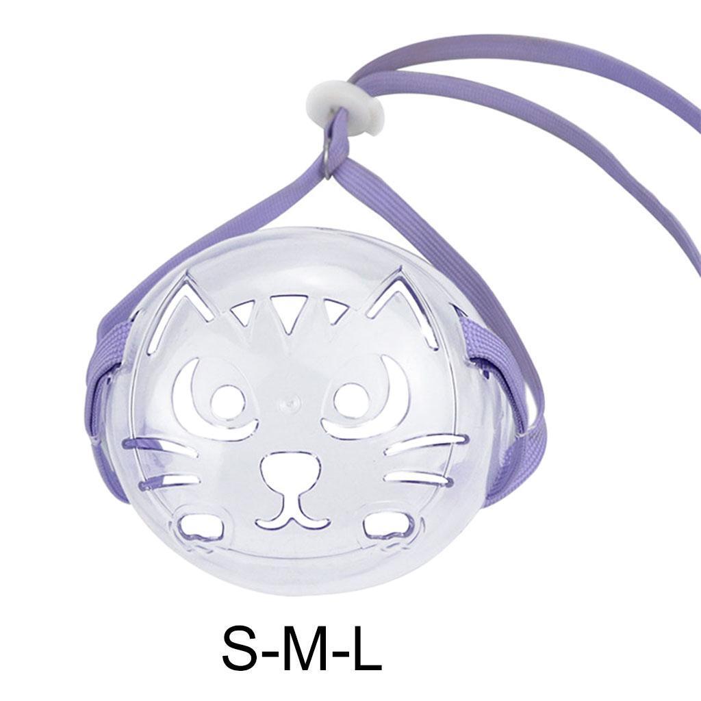 Transparent Breathable Dog Soft Silicone Bite Stop Muzzle Bill for Pet