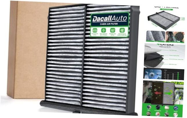 Activated Carbon Cabin Air Filter for Mazda 3 (2019-2024); for Mazda CX-30