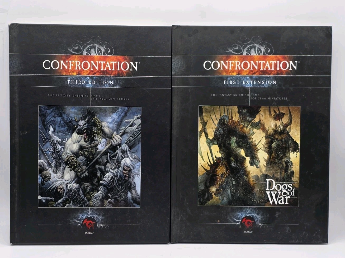CONFRONTATION THIRD EDITION FIRST EXTENSION FANTASY SKIRMISH GAME RULES RACKHAM
