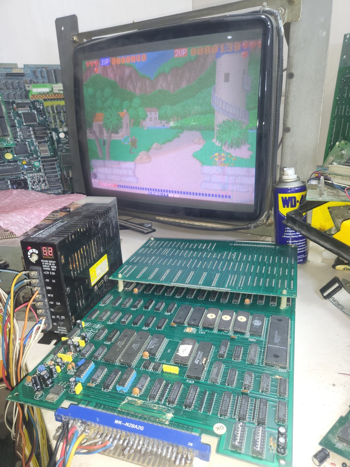 cabal PCB Jamma Video Arcade Game pcb