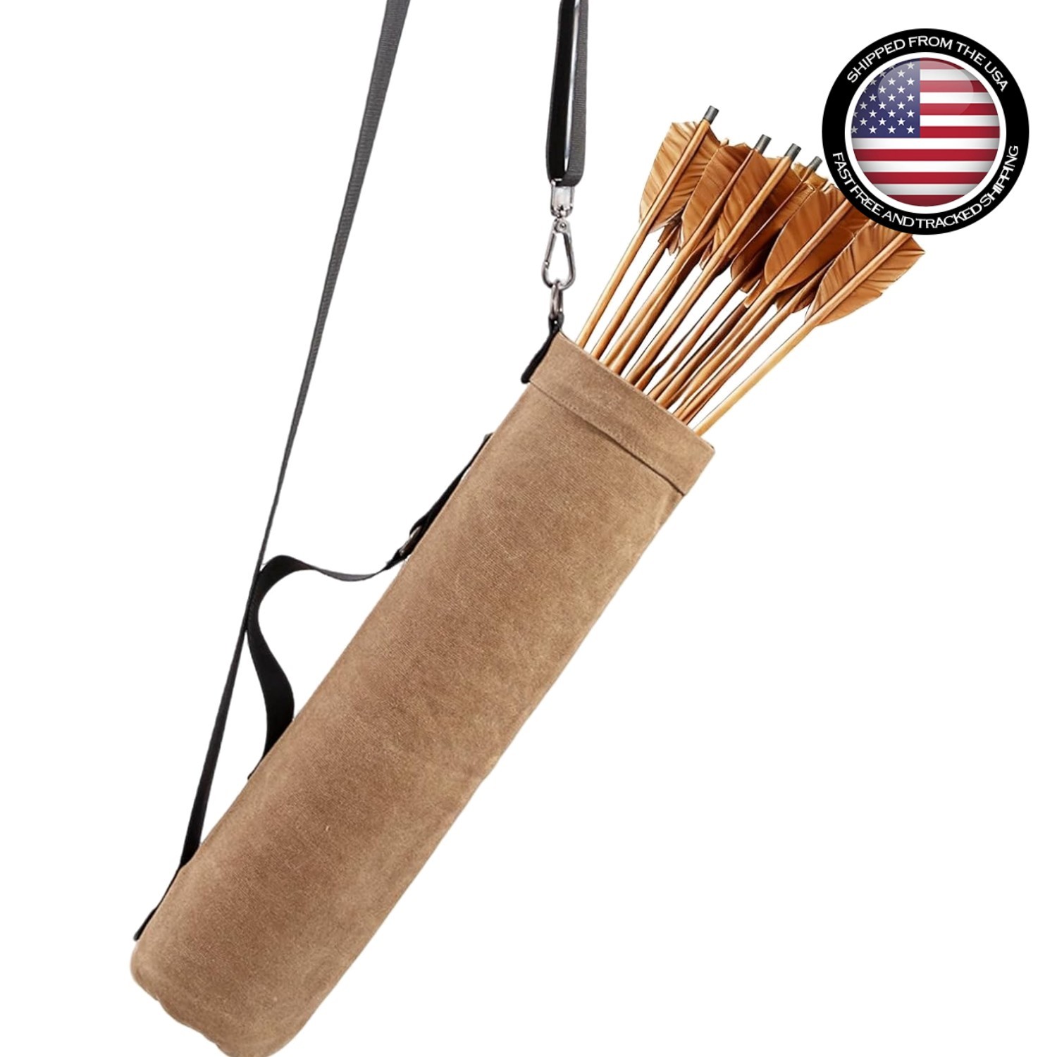 Archery Bow Carrier with Arrow Slots,Archery Back Arrow Quiver Arrow Holder,Adju