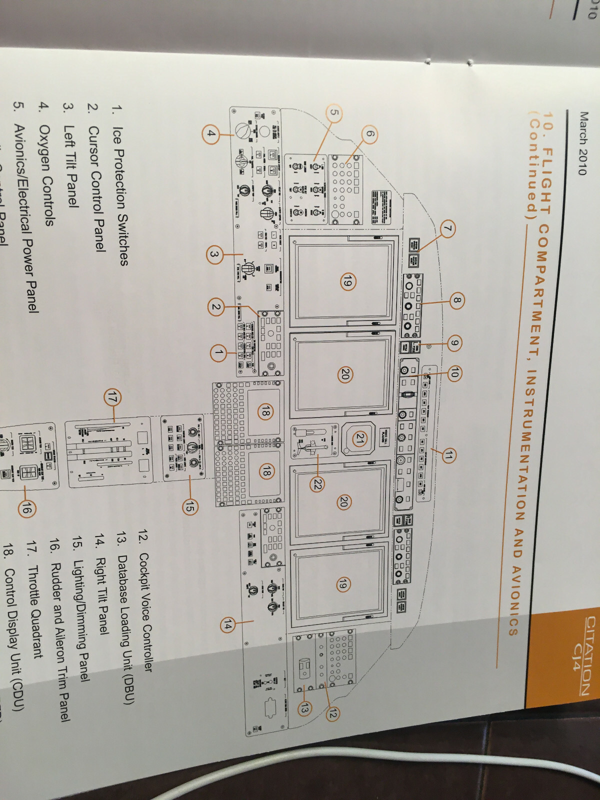 Original Cessna Citation CJ4 Specification & Description Brochure, 27page