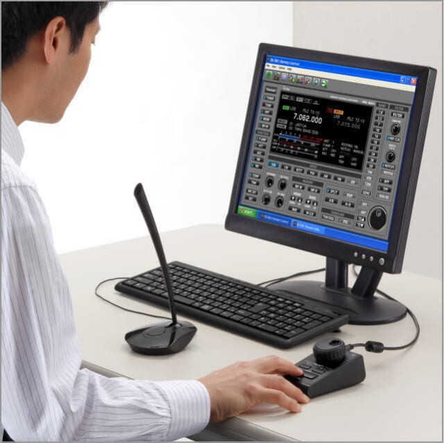 ICOM RC-28 for IC-9100 7600 7410 7200 USB PTT Switch Two programmable keys