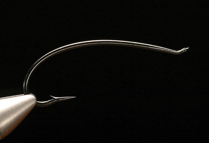 ALEC JACKSON'S STEELHEAD IRONS - BLACK.  FLY TYING HOOKS. SALMON, STEELHEAD SPEY