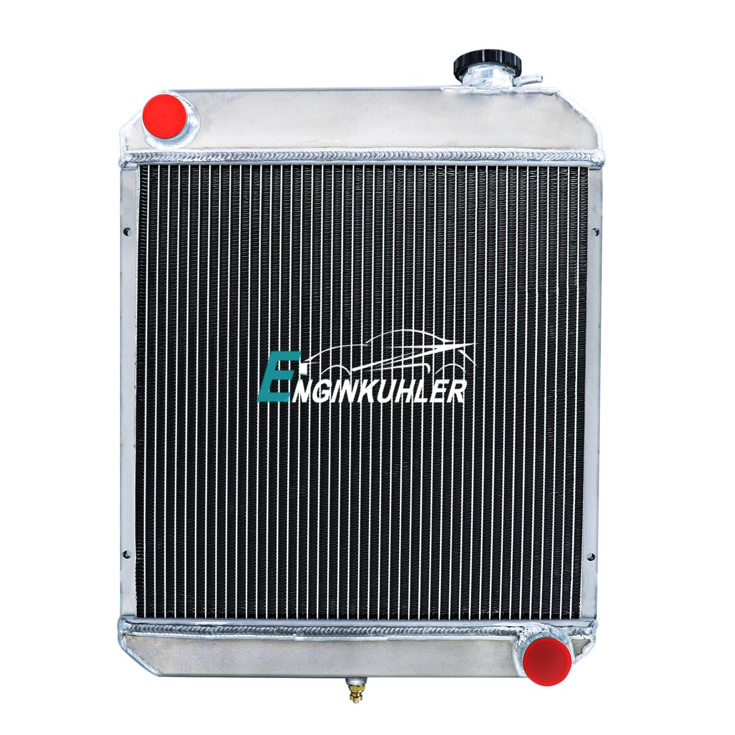 4 Row Radiator for 1960-1966 C/K C10 C20 C30 K10 K20 Pickup Truck Aluminum