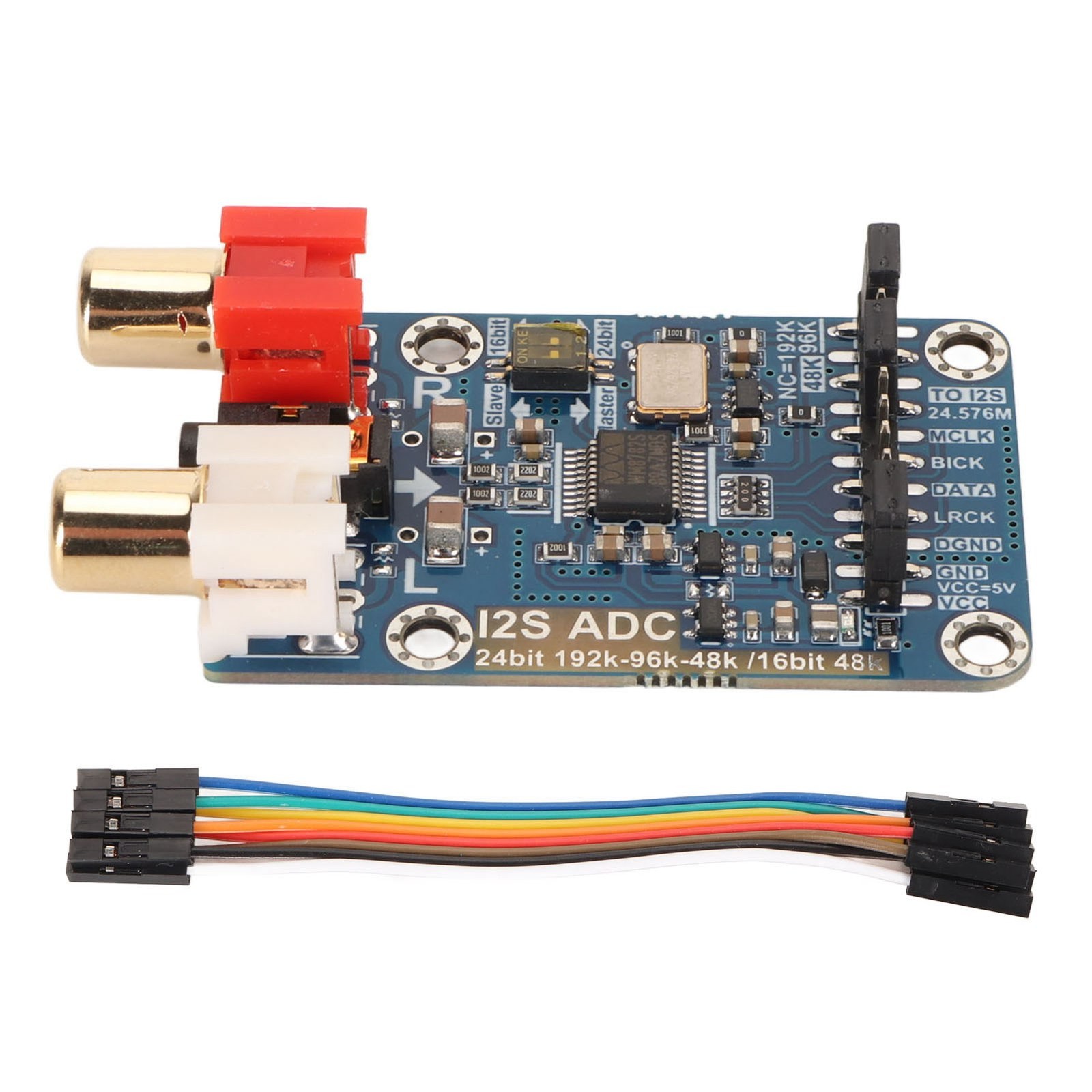 I2S ADC Audio Card Module Lossless Digital Audio For Home Studio
