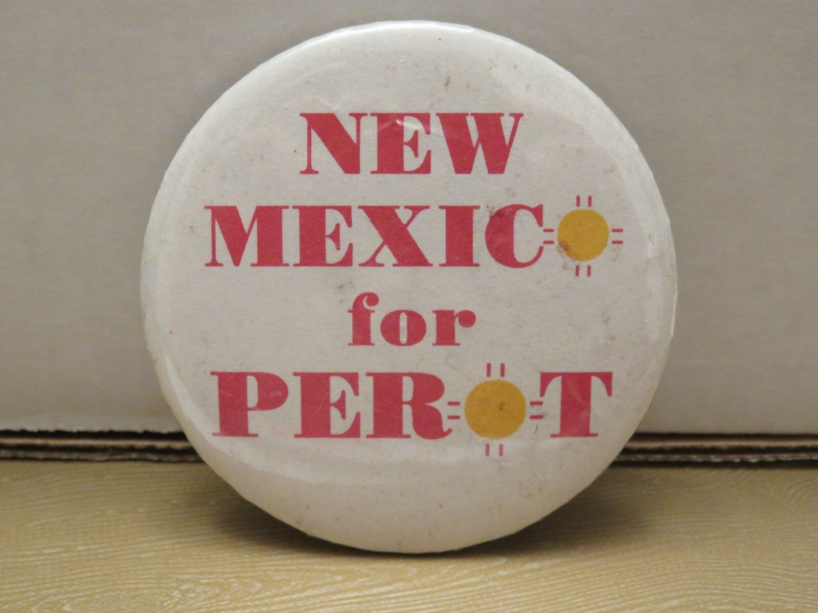 NEW MEXICO FOR PEROT Pinback Badge