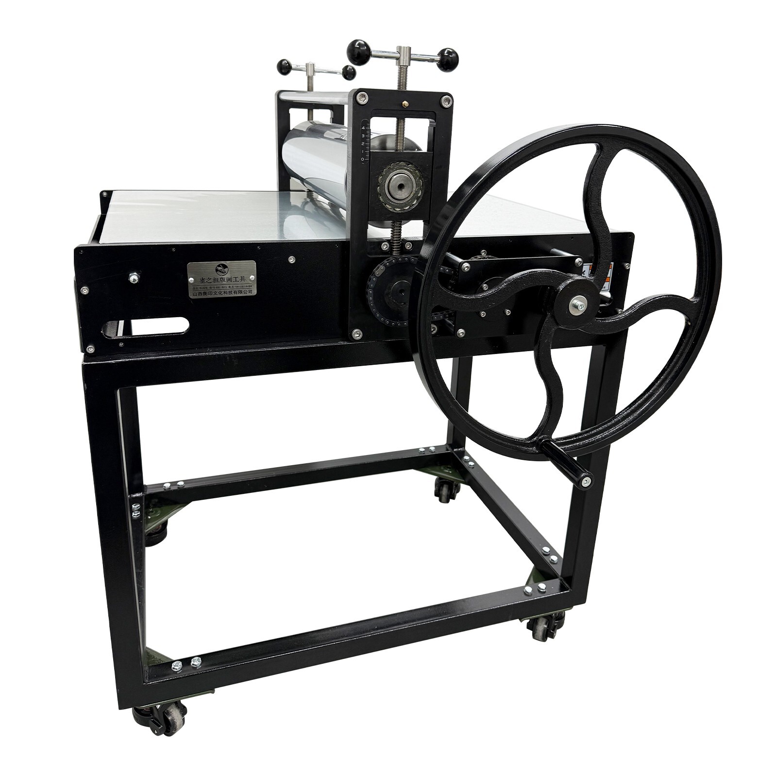 Manual Flat Press Printmaking Machine Manual Slab Roller Printmaking Machine Sla